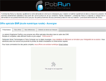 Tablet Screenshot of enr.pobrun.com