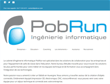 Tablet Screenshot of pobrun.com
